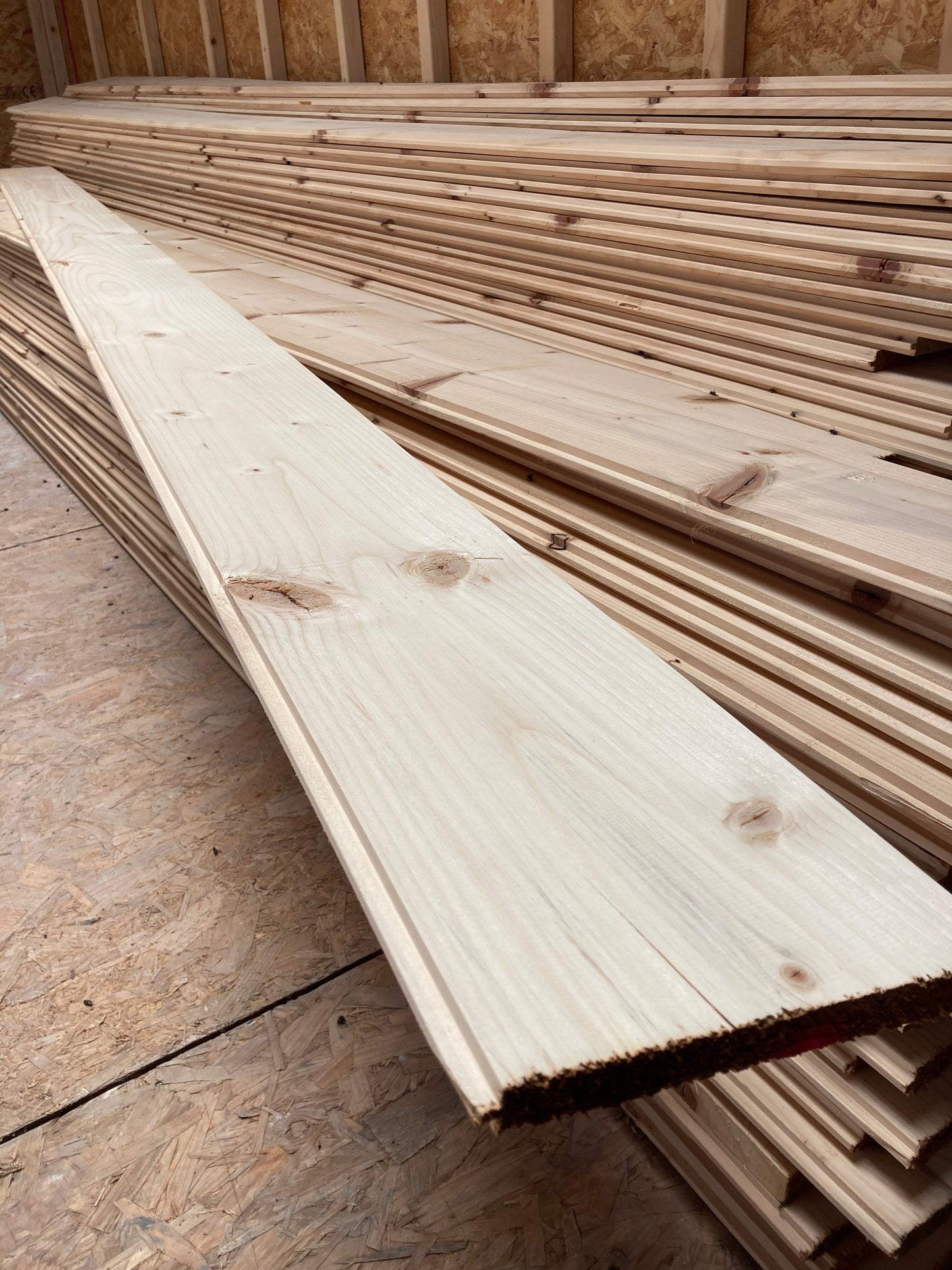 Spruce Tongue & Groove - Flooring or Cladding
