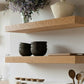 Sycamore shelving